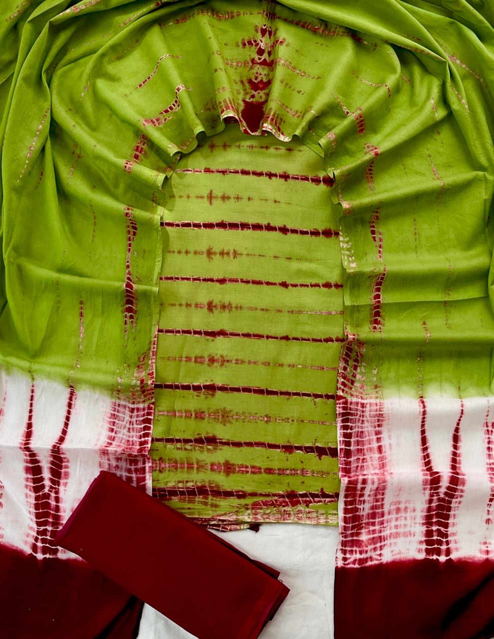 Tie & Dye Pure Cotton Suit Set