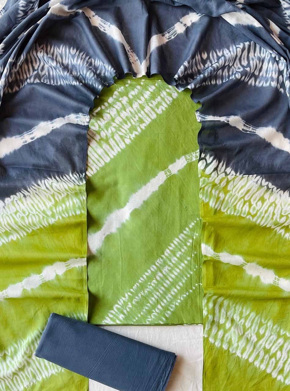 Tie & Dye Pure Cotton Suit Set