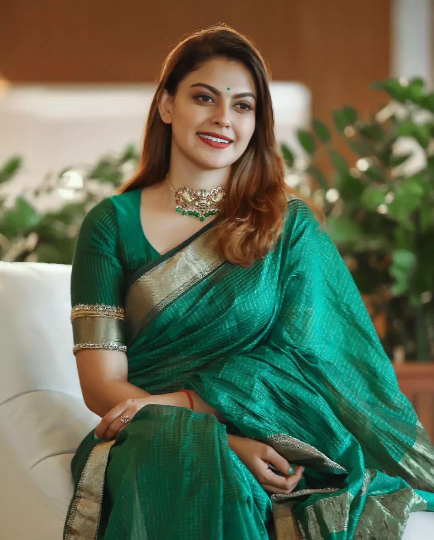 Maheshwari Silk Handloom Checks Sarees