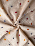 Kota Checks Polka Dot Saree