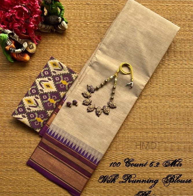 Pure Handloom Chettinad Cotton Sarees