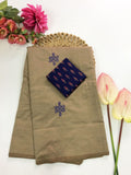 Cotton Blend Embroidery Saree