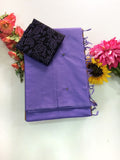 Cotton Blend Mirror Work Saree