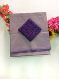 Cotton Blend Plain Saree