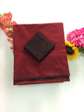 Cotton Blend Plain Saree