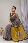 Pure Hand Block Printed Kota Doria Saree