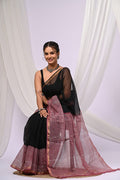 Pure Hand Block Printed Kota Doria Saree