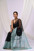 Pure Hand Block Printed Kota Doria Saree