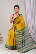 Pure Hand Block Printed Kota Doria Saree