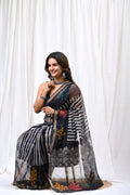 Pure Hand Block Printed Kota Doria Saree