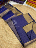 Maheshwari Silk Handloom Checks Saree