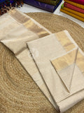 Maheshwari Silk Handloom Checks Saree