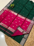 Maheshwari Silk Handloom Floral Buttas Saree