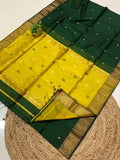 Maheshwari Silk Handloom Floral Buttas Saree