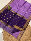 Maheshwari Silk Handloom Floral Buttas Saree