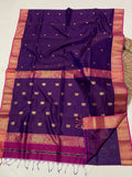Maheshwari Silk Handloom Floral Buttas Saree