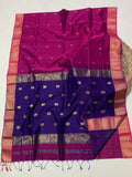 Maheshwari Silk Handloom Floral Buttas Saree