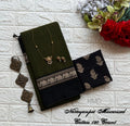 Narayanapet mercerised cotton handloom saree 012