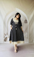 Ajrakh Hand Block Printed Cotton Dress