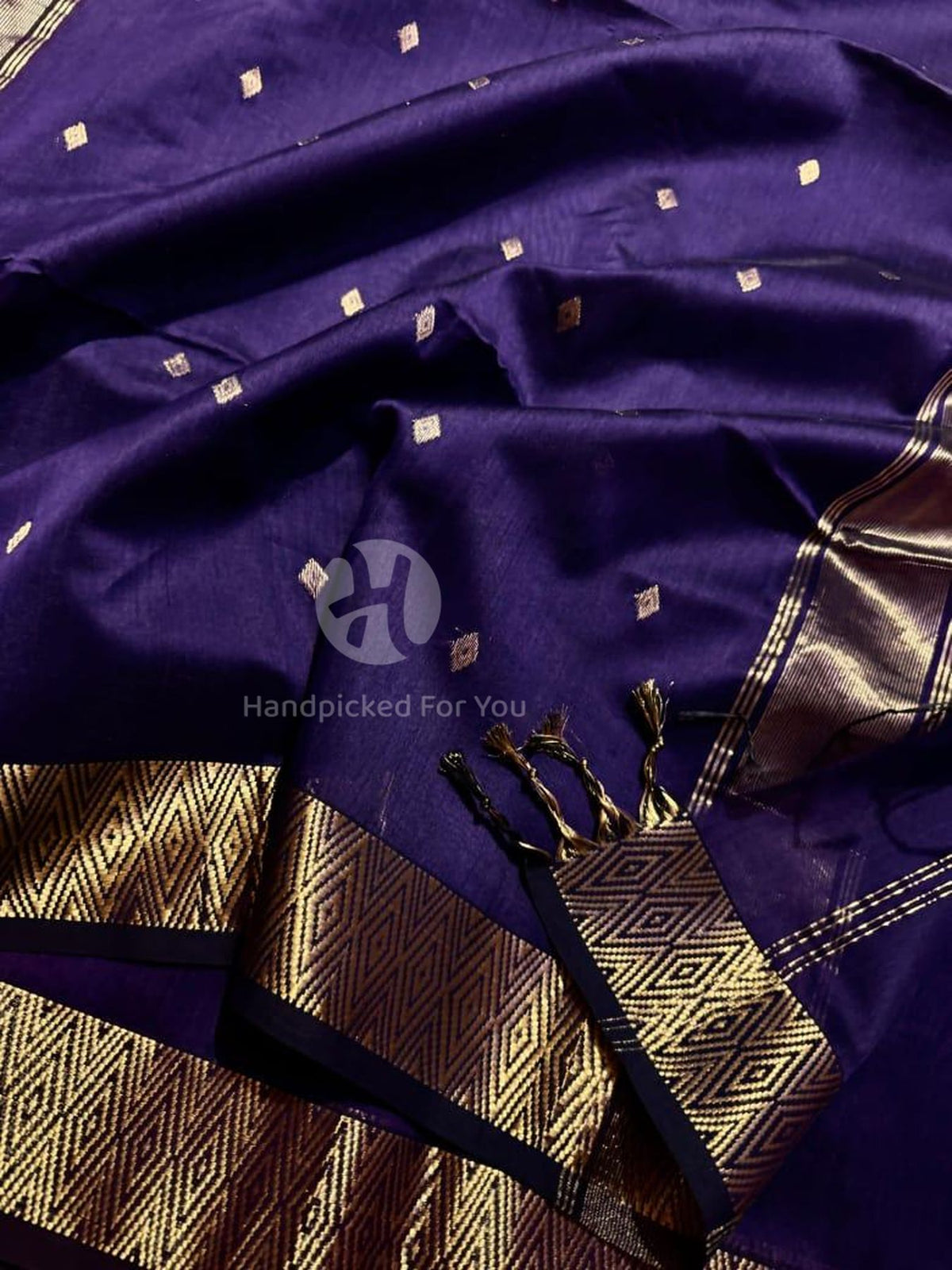 Maheshwari Silk Handloom Bhuta Saree
