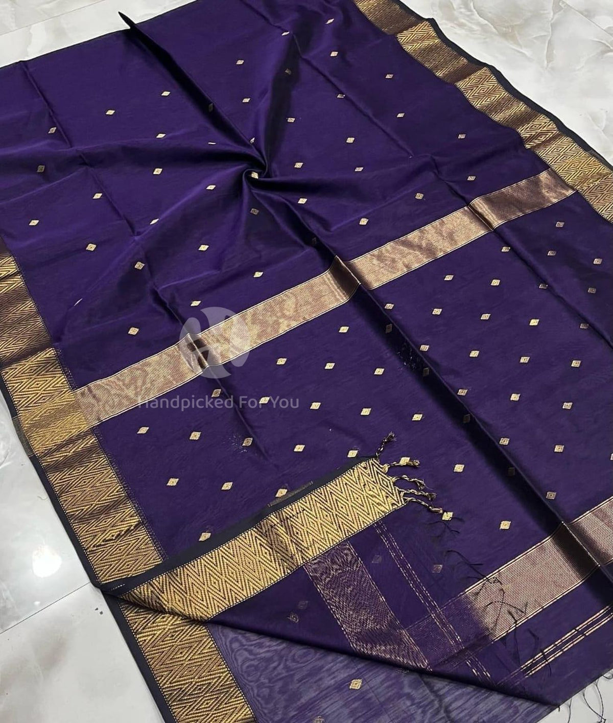 Maheshwari Silk Handloom Bhuta Saree
